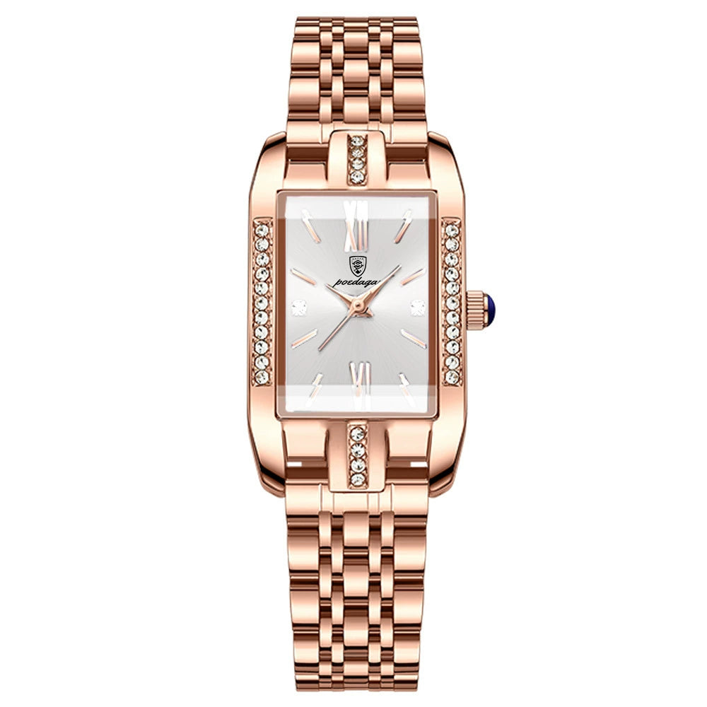 Relógio Feminino Windsor com Strass e Movimento Quartz