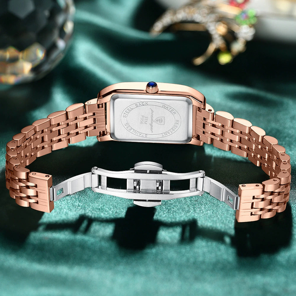 Relógio Feminino Windsor com Strass e Movimento Quartz