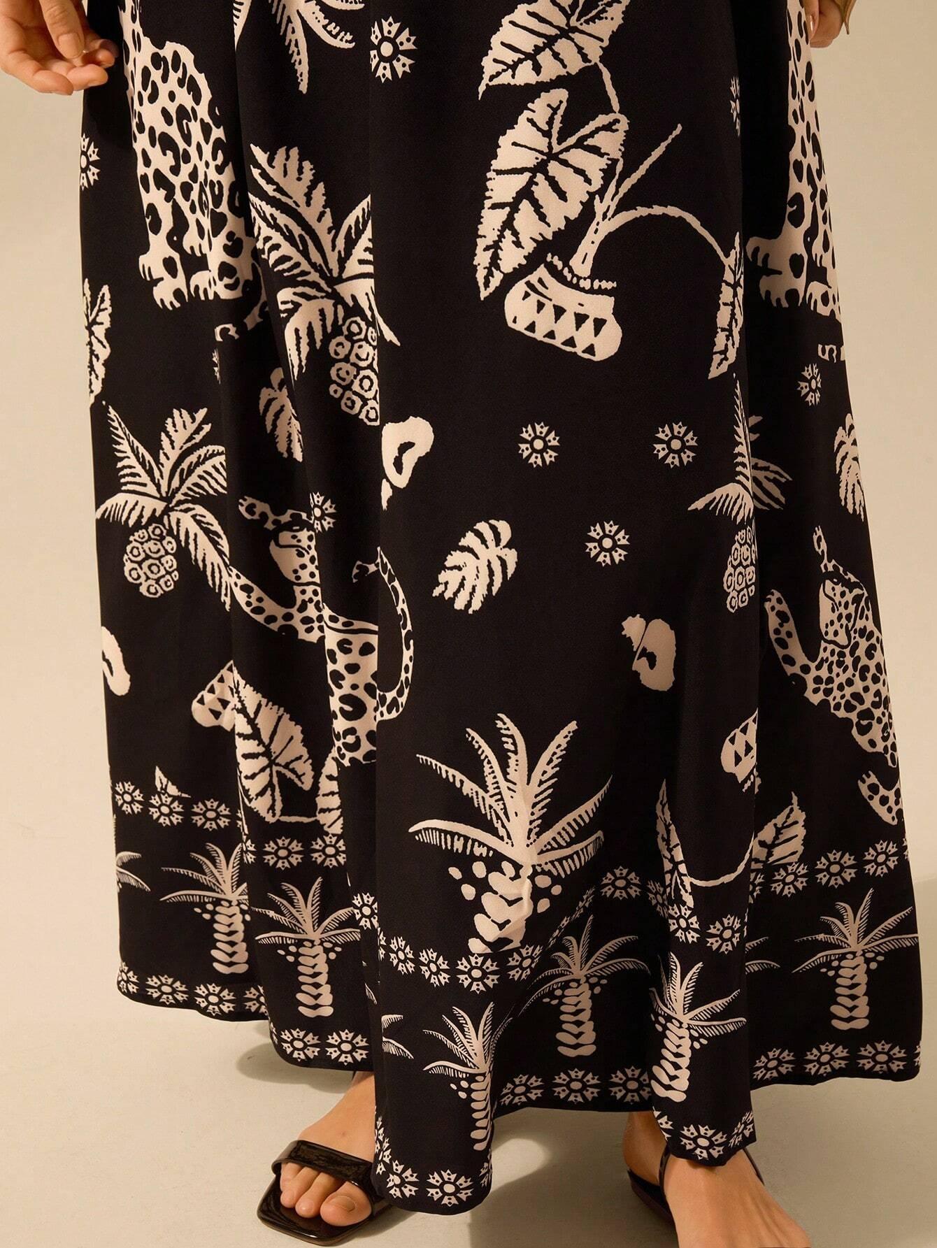 Vestido Longo Boho Estampado