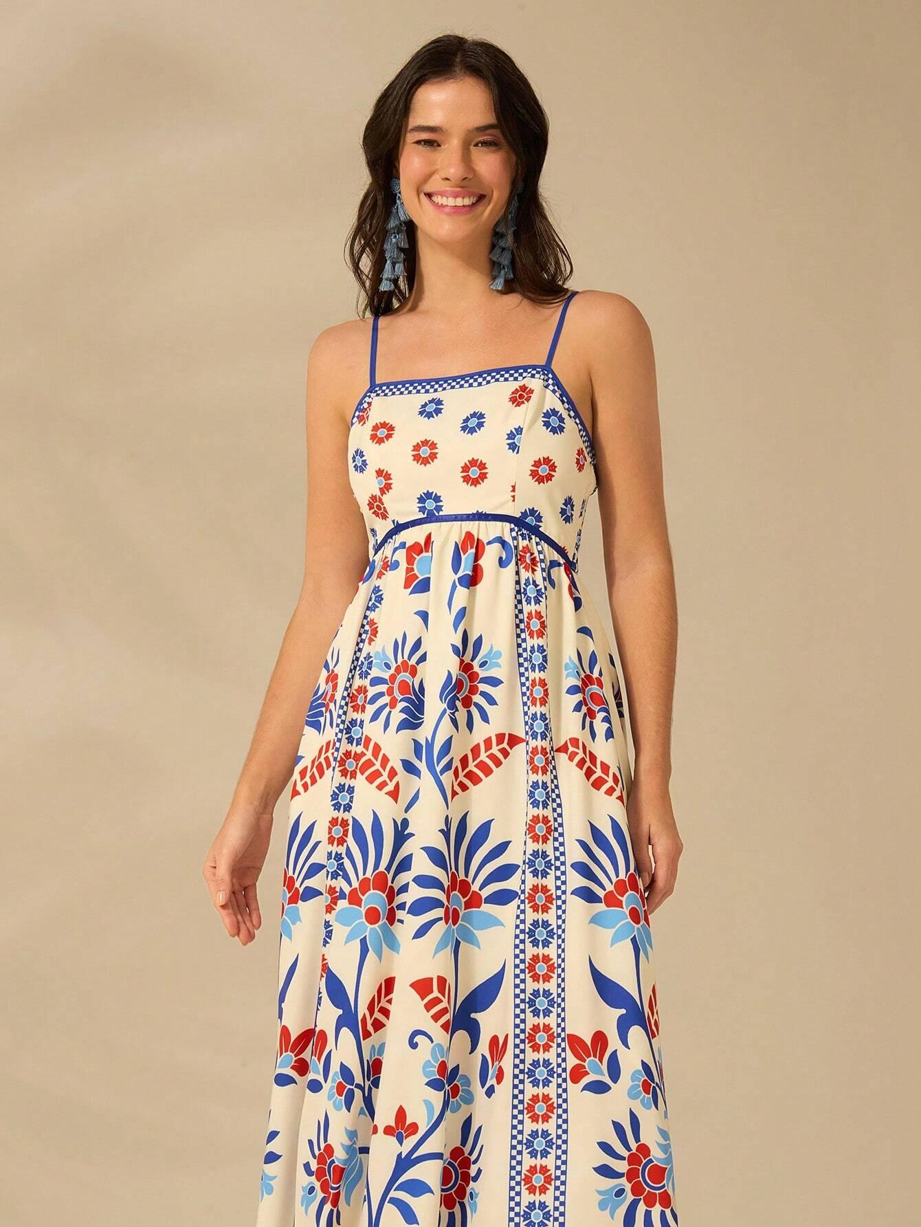 Vestido Longo Elegante e Gracioso