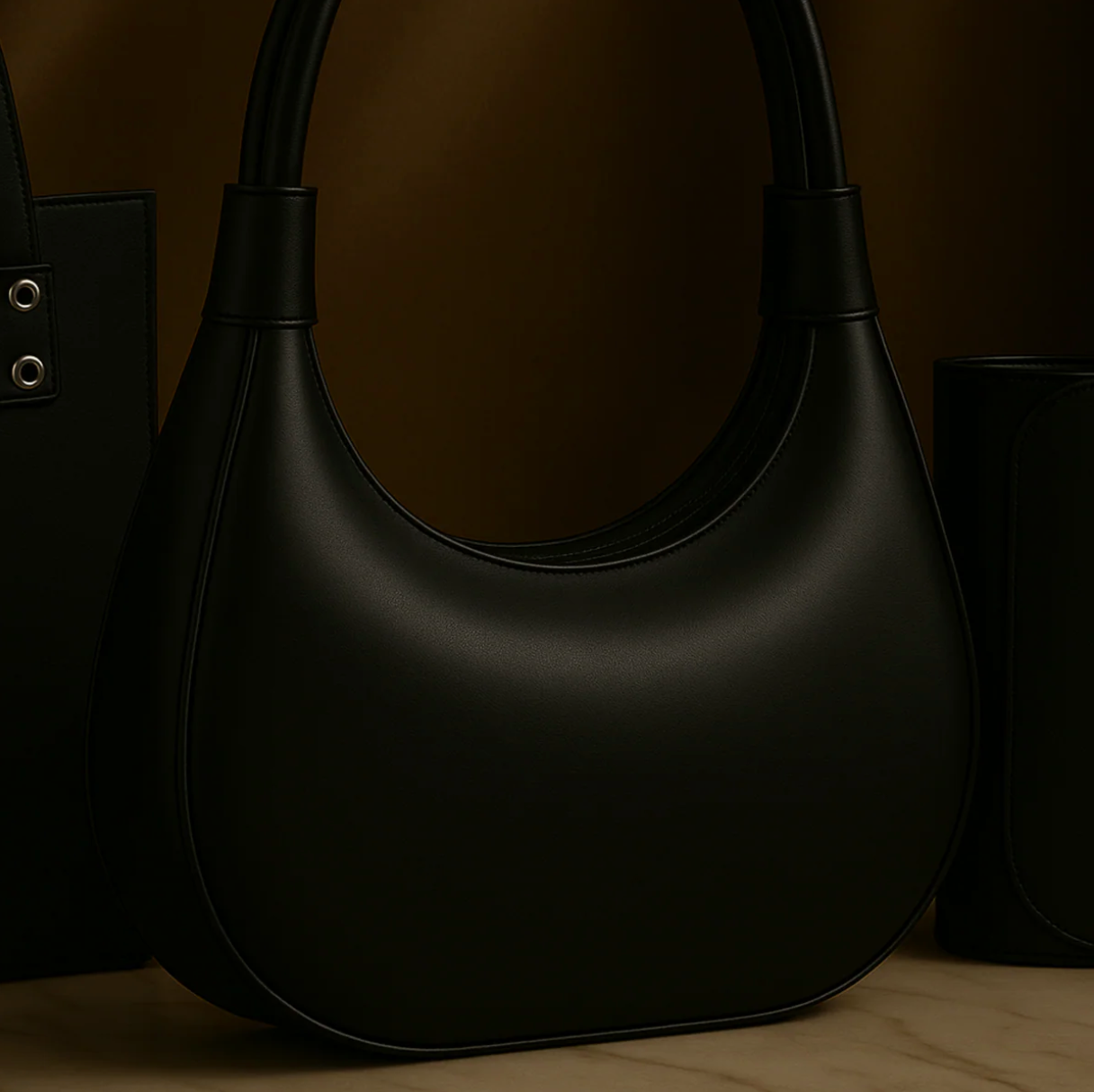 Bolsa de Ombro Meia Lua Essenza