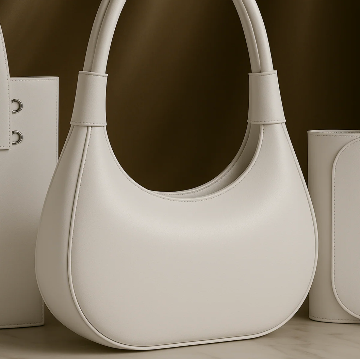 Bolsa de Ombro Meia Lua Essenza