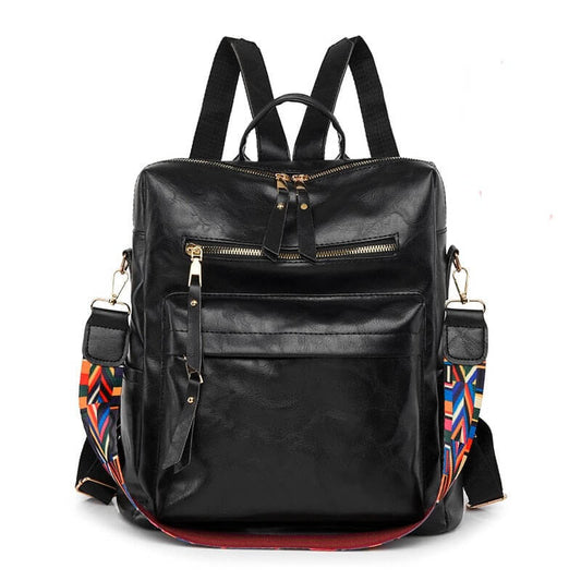 Mochila Feminina em Couro Vintage Luise