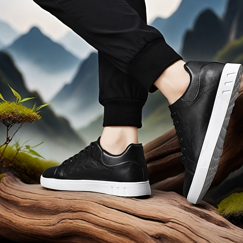 Tênis Casual Masculino Masc Preto+Marrom