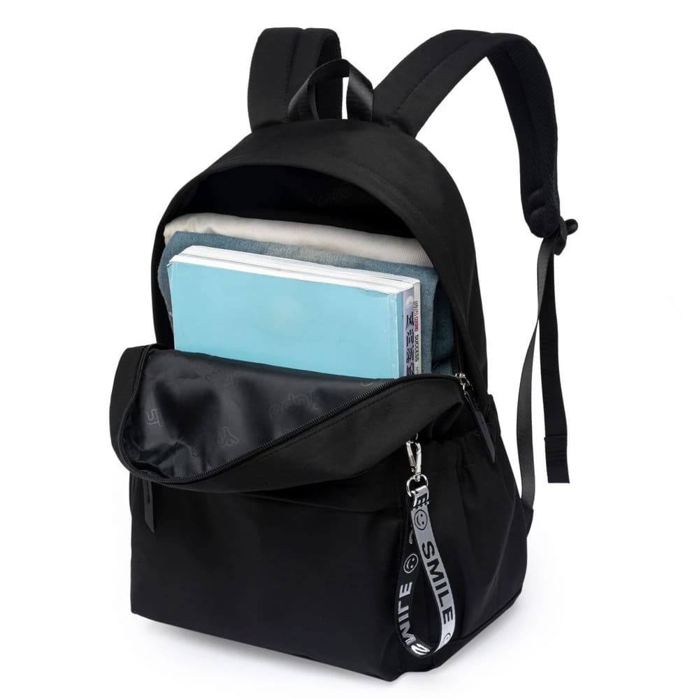 Mochila Feminina Escolar Yumi com Chaveiro