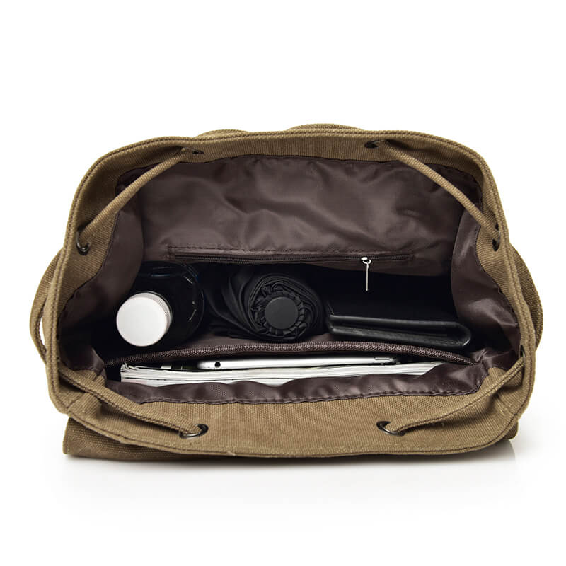 Mochila Masculina Escolar de Lona Dida Bear