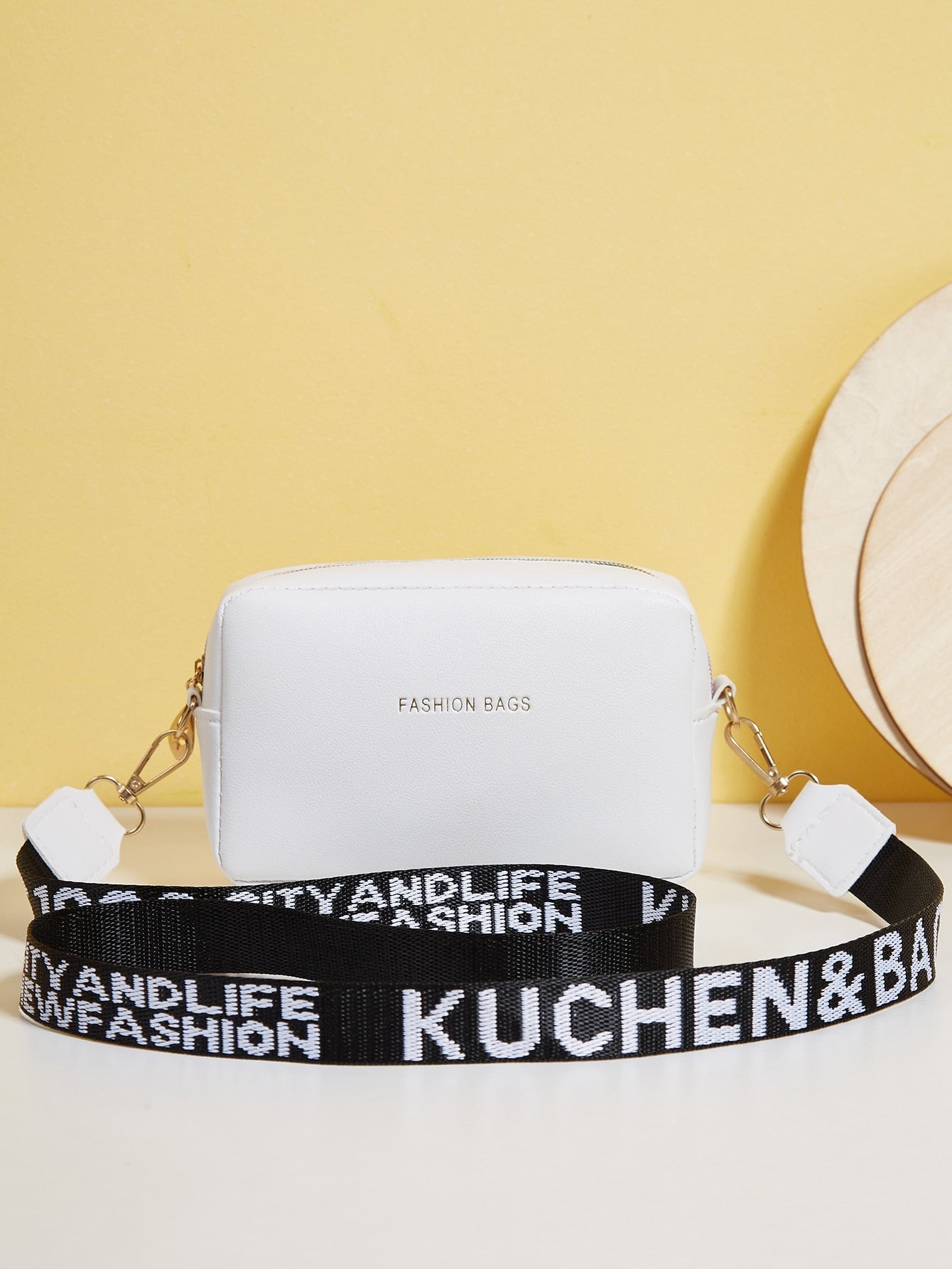 Bolsa Couro Mini Crossbody