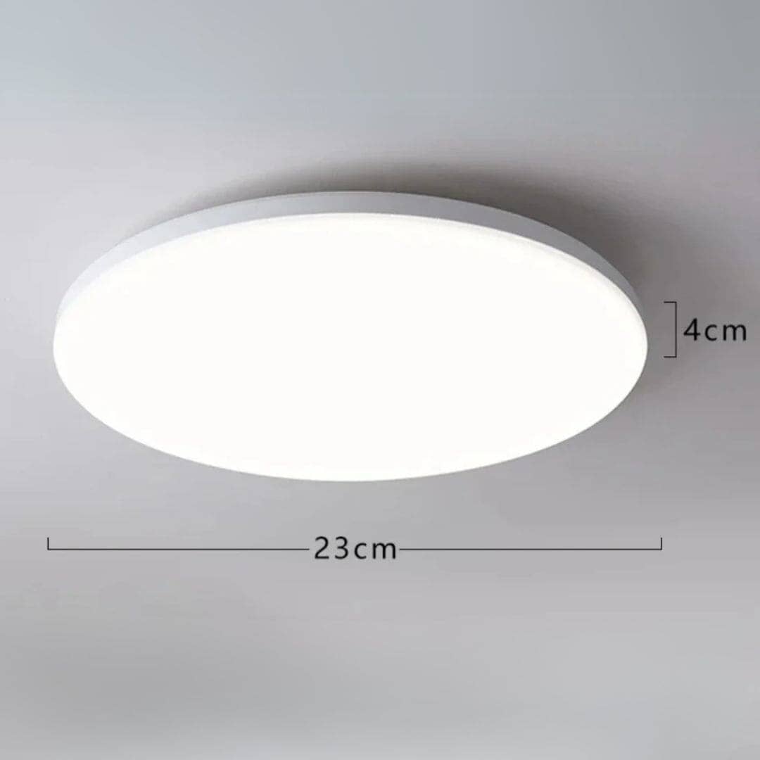 Plafon Redondo Led Sobrepor De Embutir Orion Plafon 0003 My Store Branco Luz Quente (2700K – 3000K) 23cm