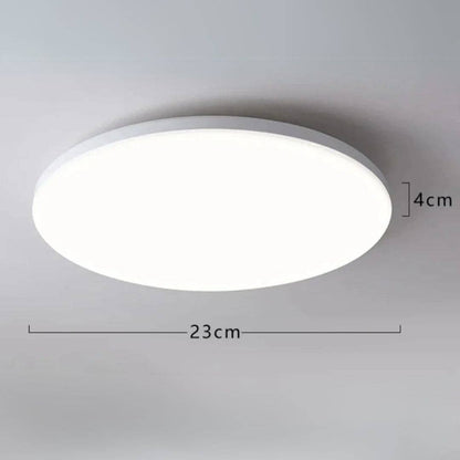 Plafon Redondo Led Sobrepor De Embutir Orion Plafon 0003 My Store Branco Luz Quente (2700K – 3000K) 23cm