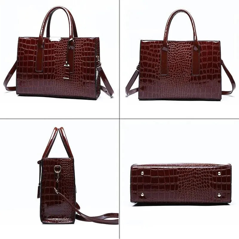 Bolsa Estruturada Croco Mirelle