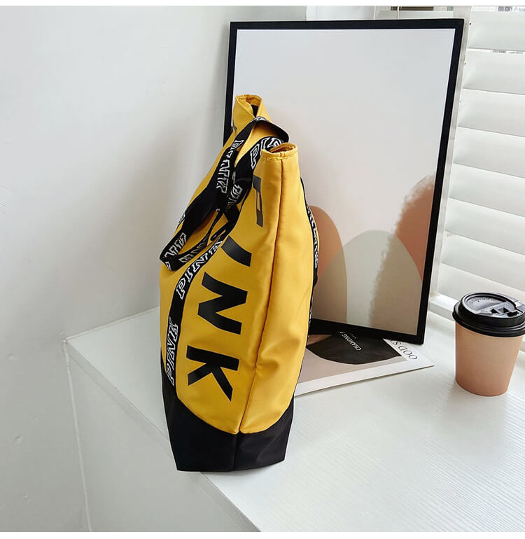 Bolsa Feminina Grande Casual Pink