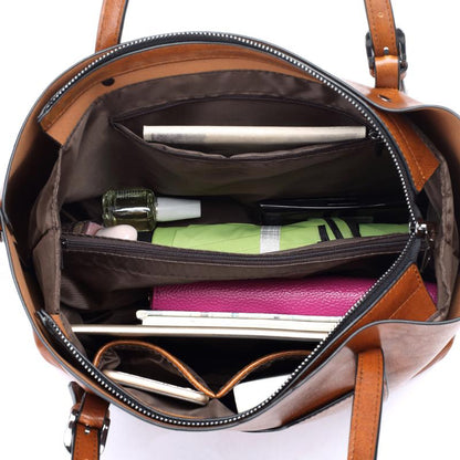 Bolsa Feminina em Couro Genuíno Alice