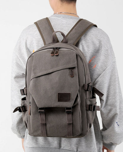 Mochila de Lona Masculina Escolar Dida Bear