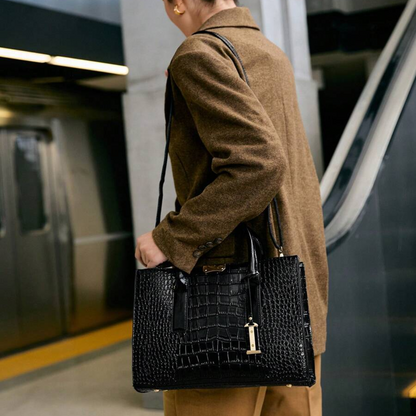 Bolsa Estruturada Croco Mirelle