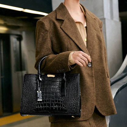 Bolsa Estruturada Croco Mirelle