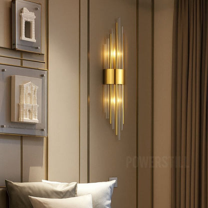 Arandela de Parede Spartan Metal e Vidro Arandela My Store 