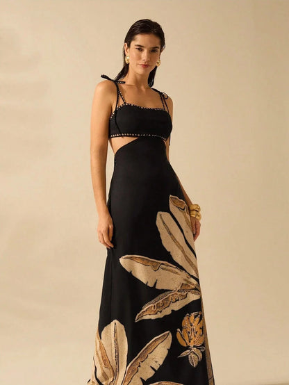Vestido Longo Elegante Preto