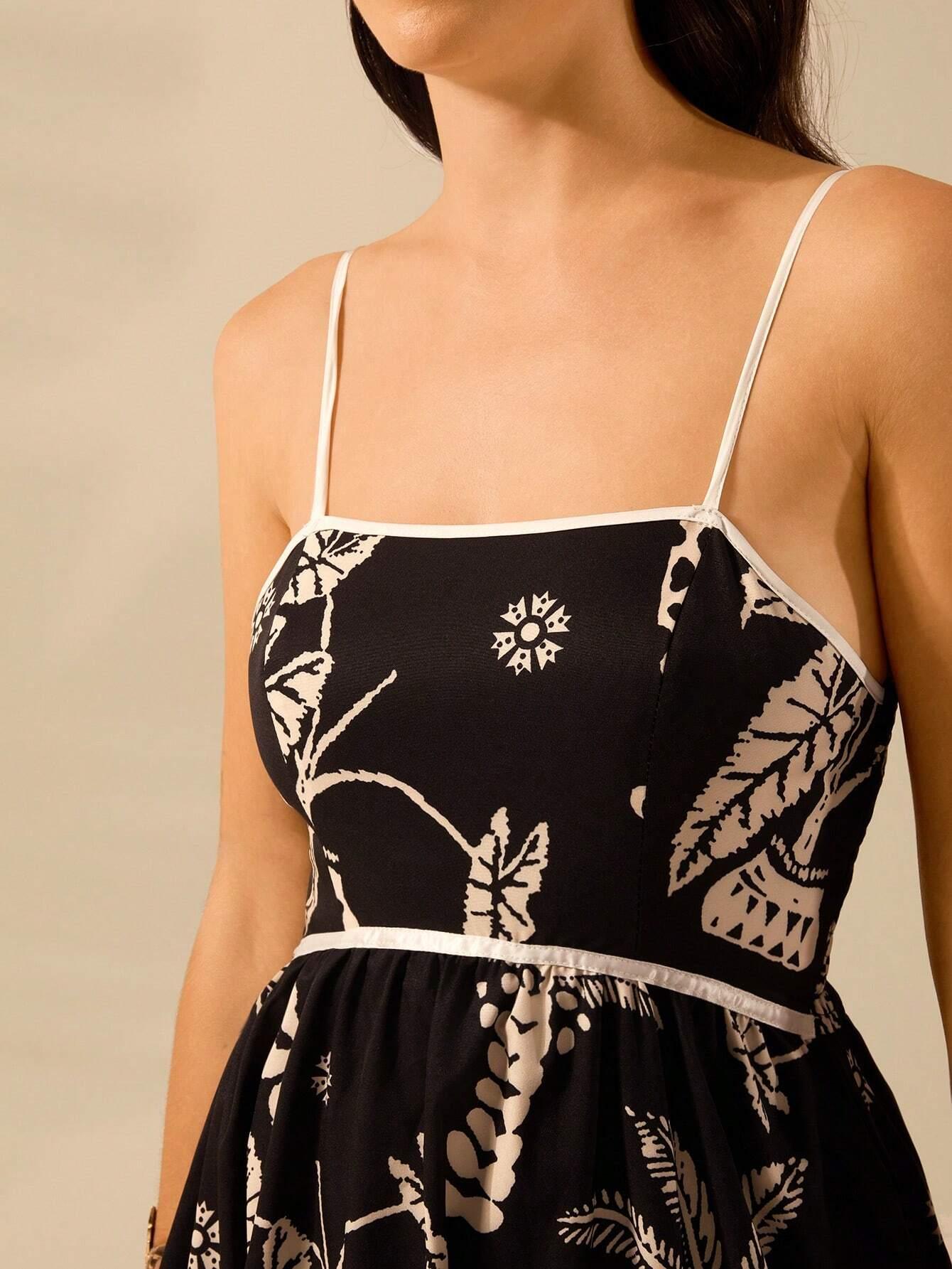 Vestido Longo Boho Estampado