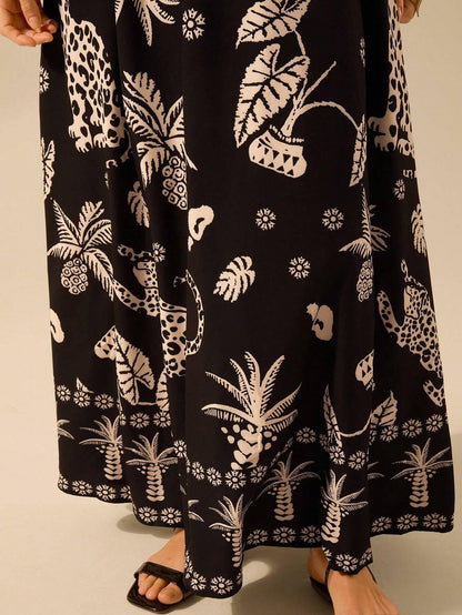 Vestido Longo Boho Estampado