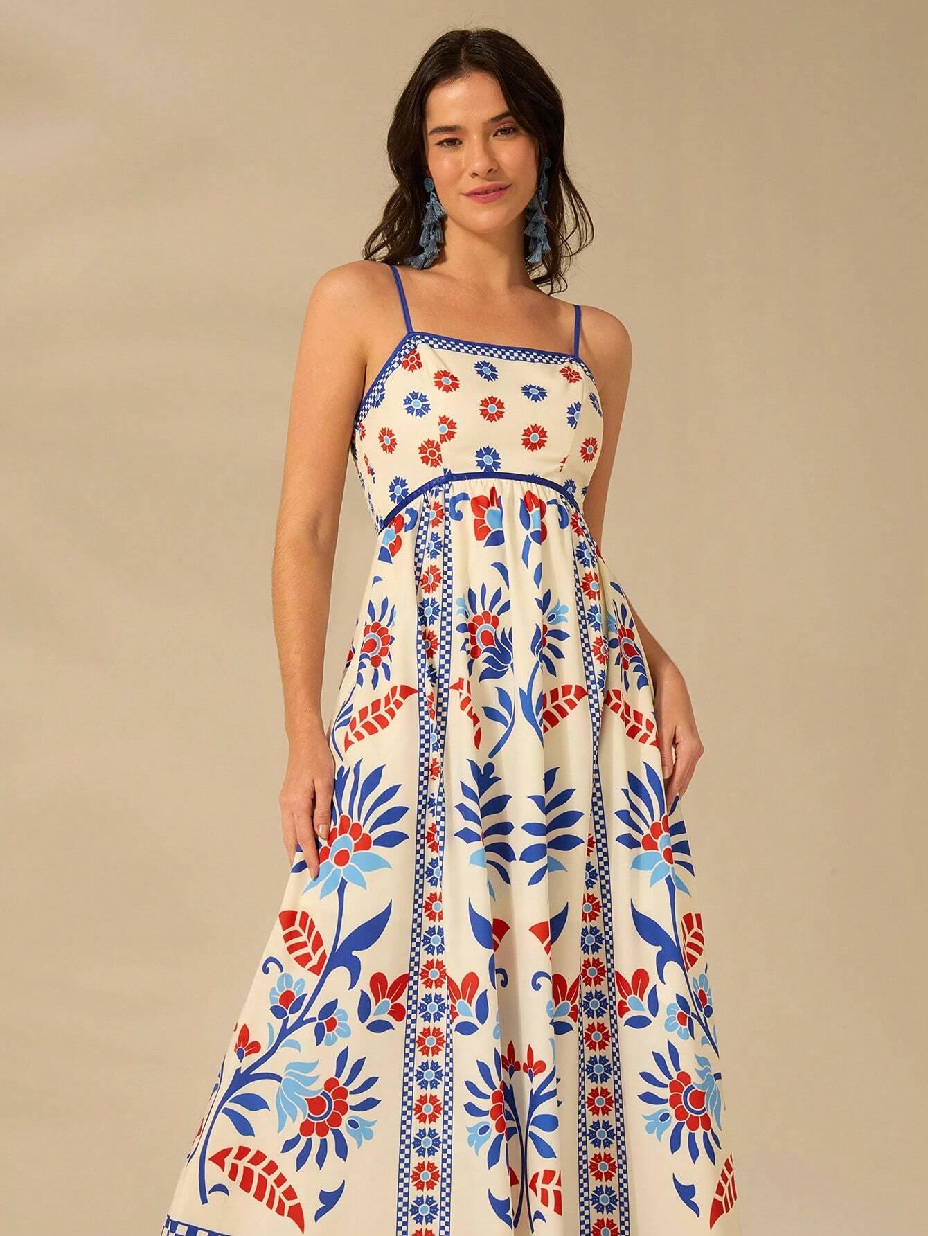 Vestido Longo Elegante e Gracioso