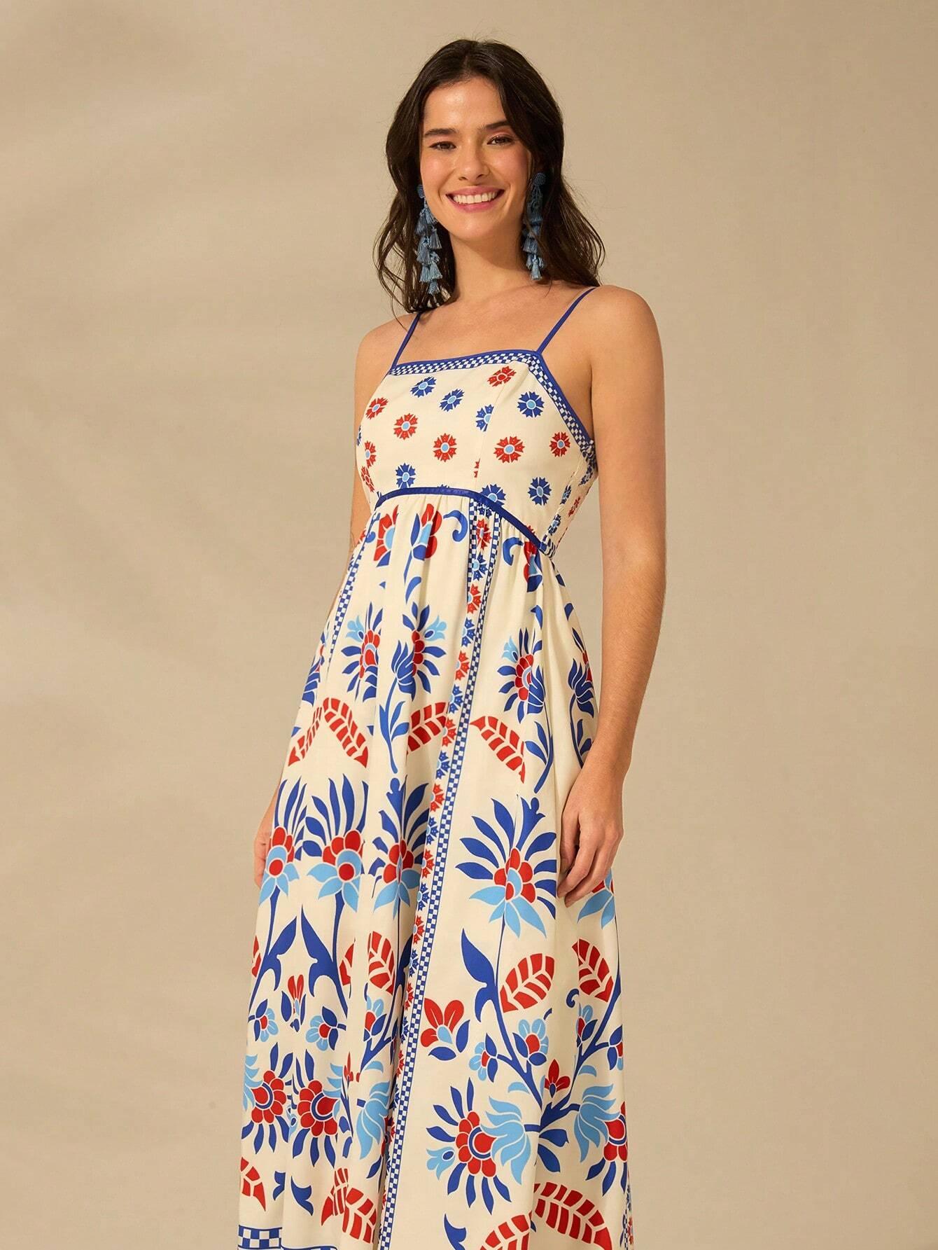 Vestido Longo Elegante e Gracioso