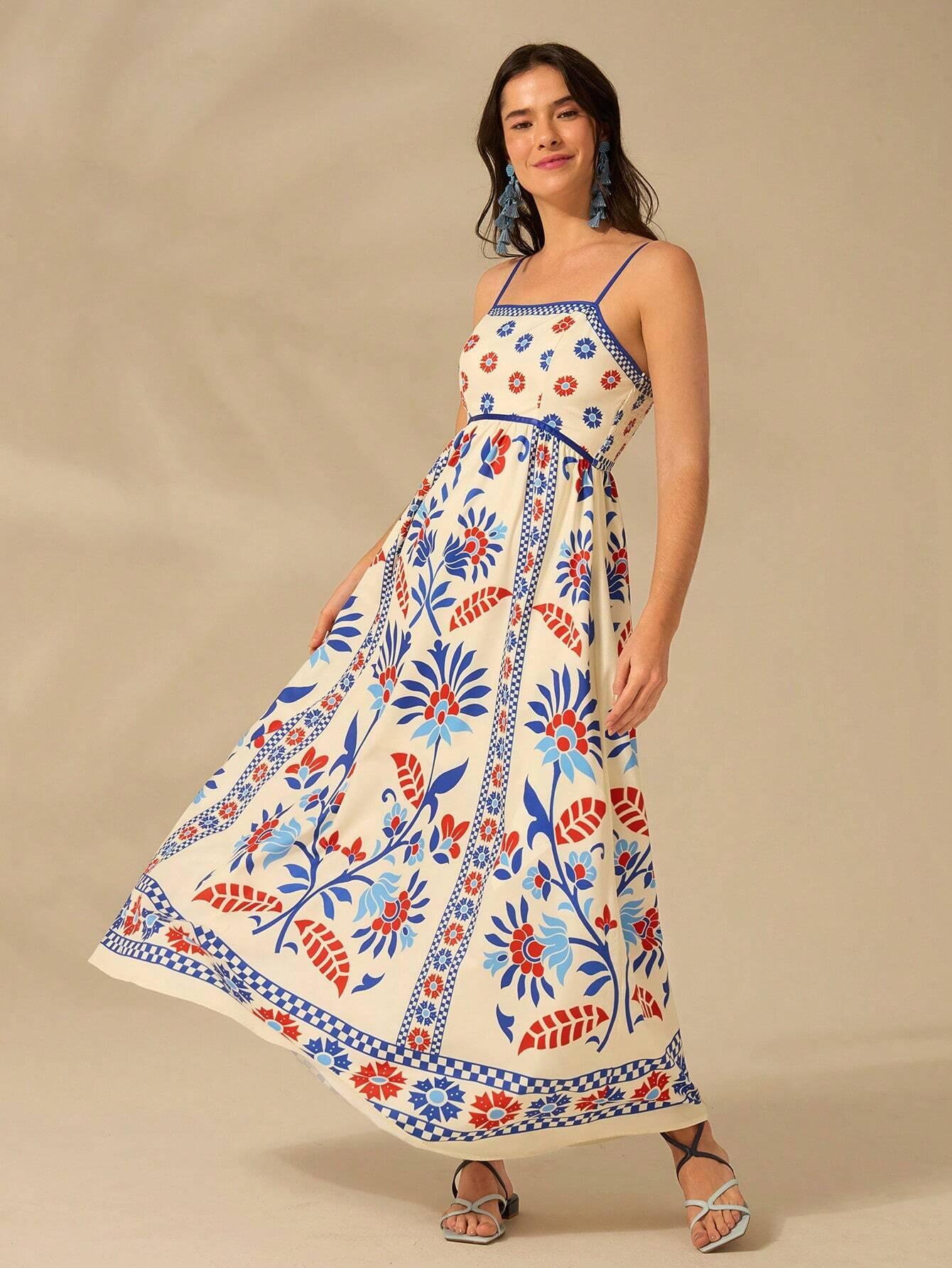 Vestido Longo Elegante e Gracioso