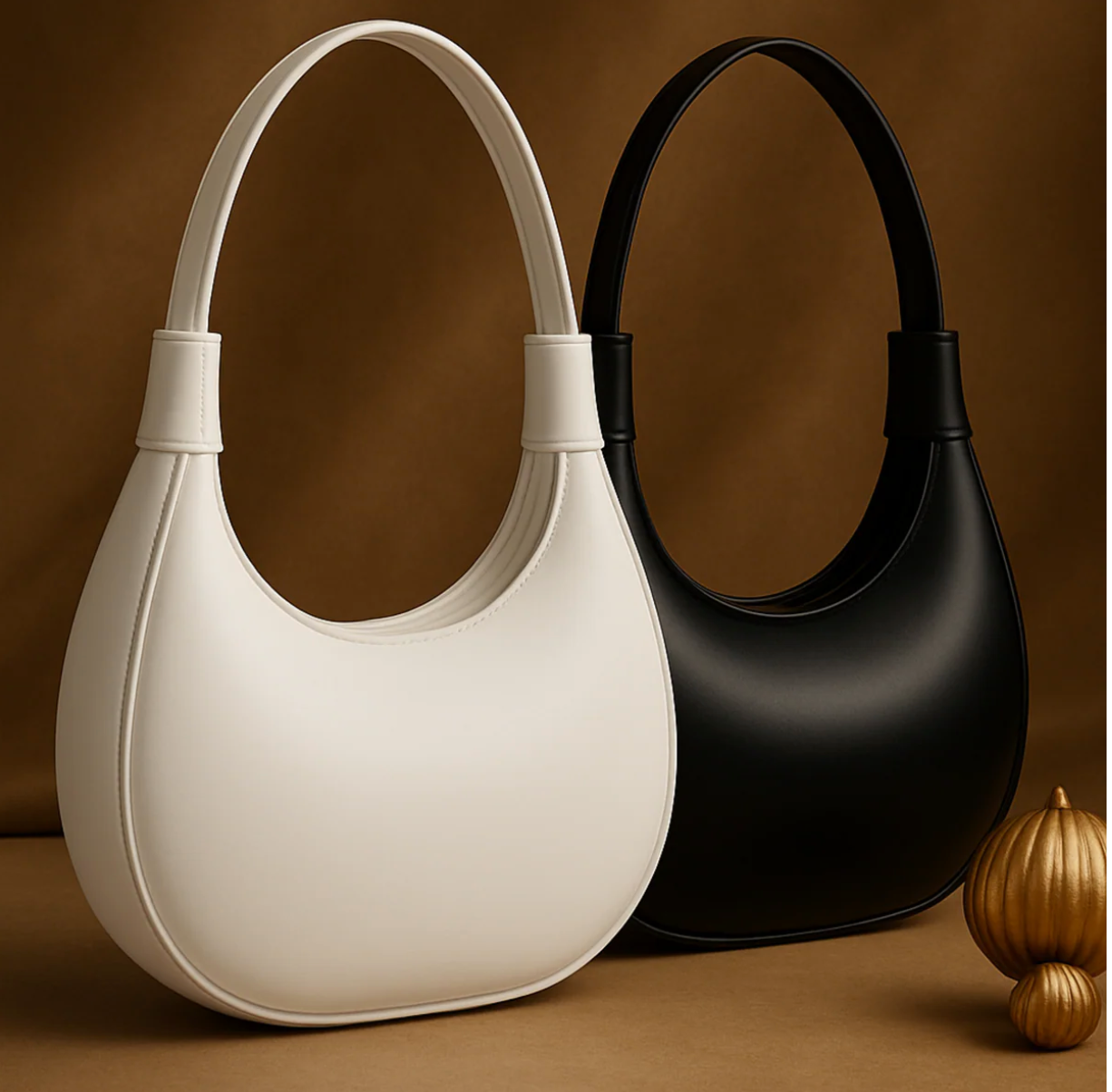 Bolsa de Ombro Meia Lua Essenza