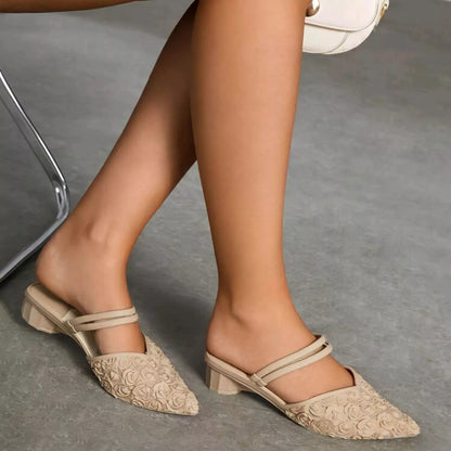 Sandália Feminina Bico Fino Florabelle