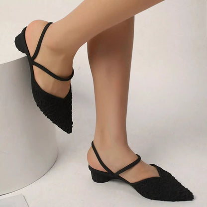 Sandália Feminina Bico Fino Florabelle