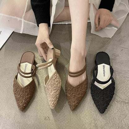 Sandália Feminina Bico Fino Florabelle