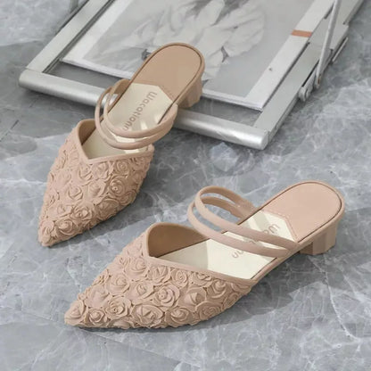 Sandália Feminina Bico Fino Florabelle