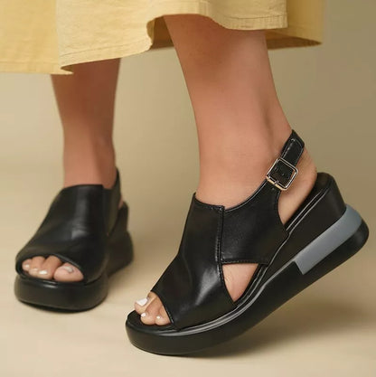 Sandália Feminina de Couro Mariana