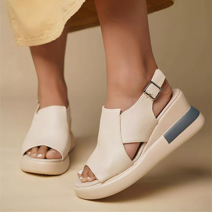 Sandália Feminina de Couro Mariana