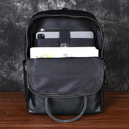 Mochila de Couro Genuíno Ártemis