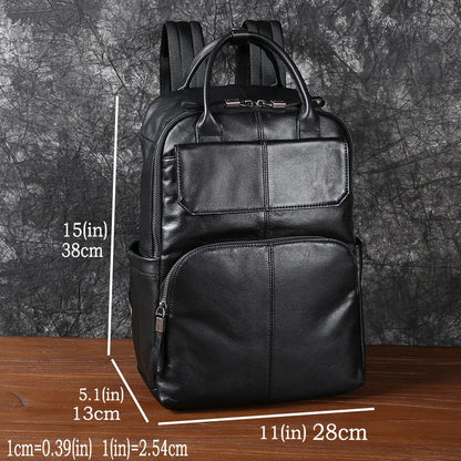 Mochila de Couro Genuíno Ártemis