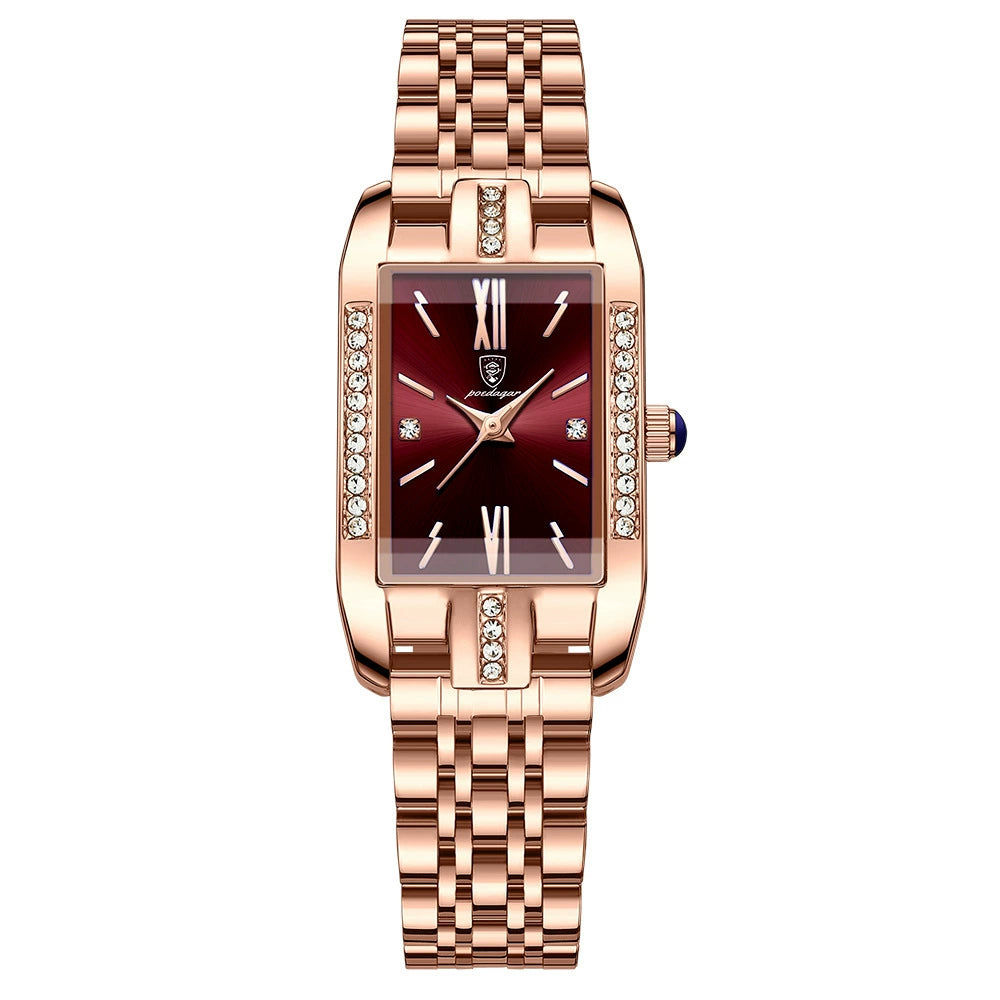 Relógio Feminino Windsor com Strass e Movimento Quartz