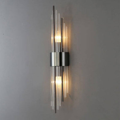 Arandela de Parede Spartan Metal e Vidro Arandela My Store 