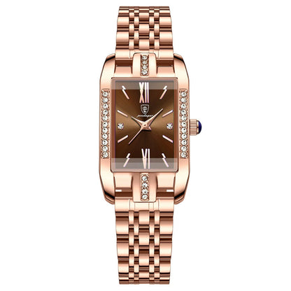 Relógio Feminino Windsor com Strass e Movimento Quartz