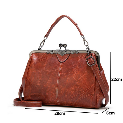 Bolsa Vintage com Alça Superior Adelyne