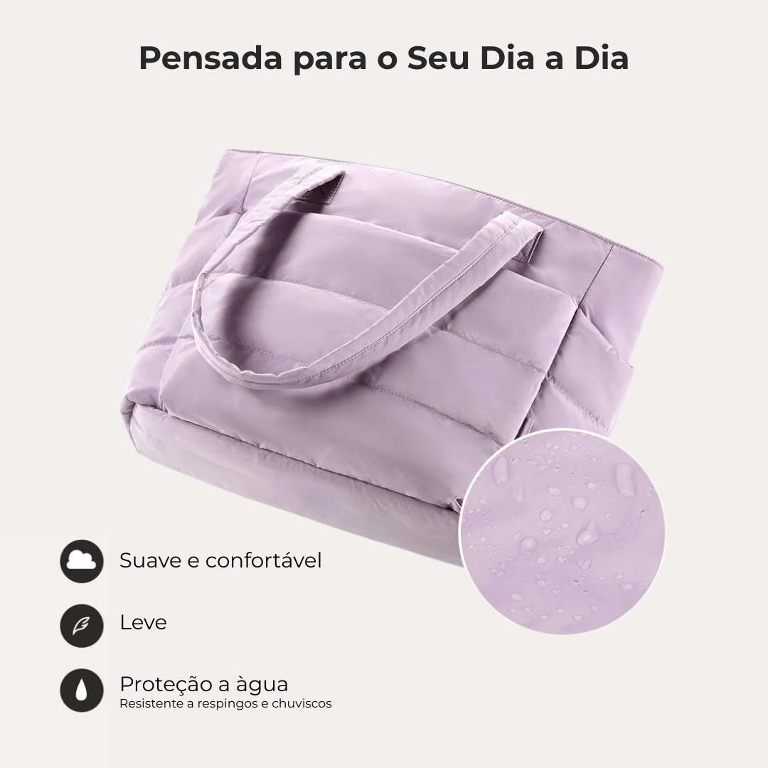 Bolsa Tote Puffer Executiva Ayla