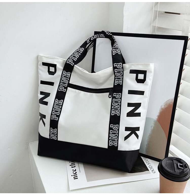 Bolsa Feminina Grande Casual Pink