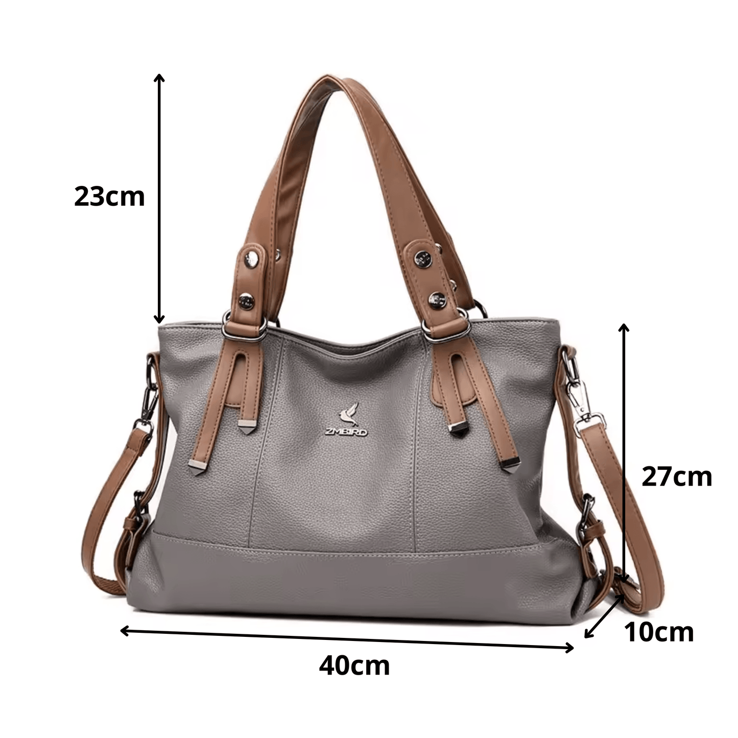 Bolsa Feminina em Couro Genuíno Zaya