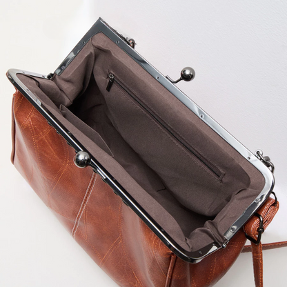 Bolsa Vintage com Alça Superior Adelyne