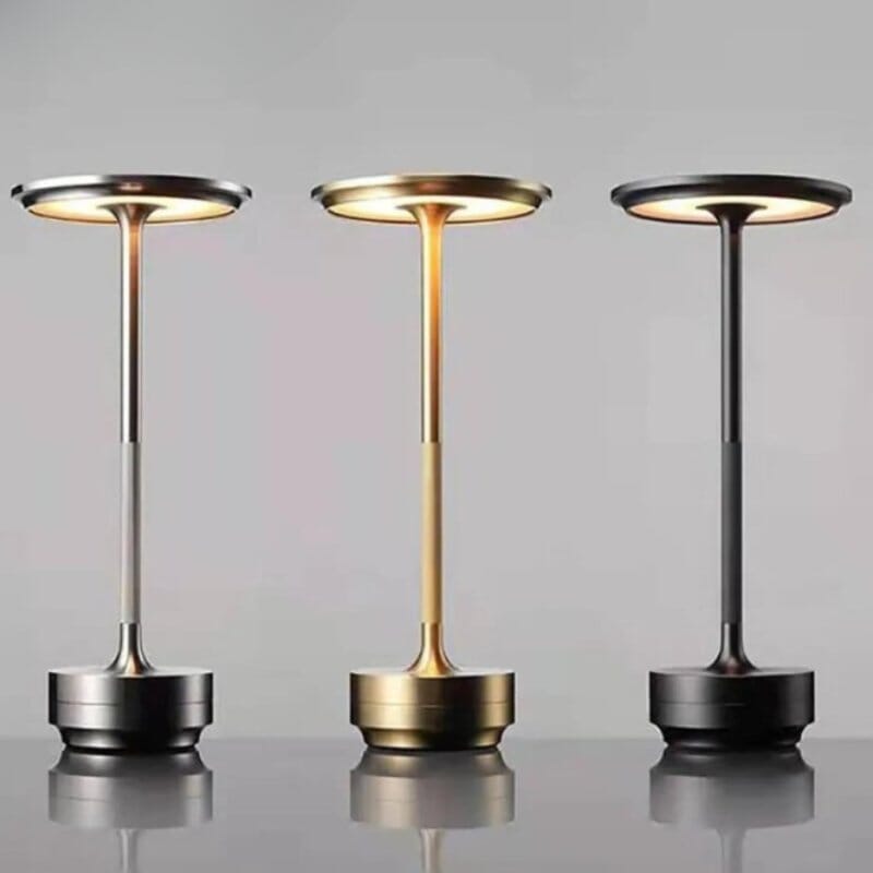 Luminária de Mesa LED Sem Fio com Ajuste de 3 Tons de Luz Abajur 0003 My Store 