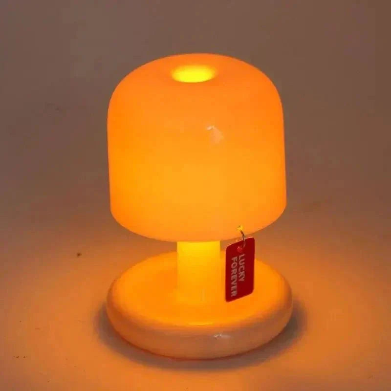 Luminária de Mesa Mini Cogumelo com Entrada USB Abajur 0010 My Store 