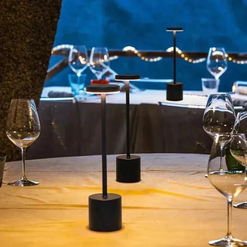 Luminária de Mesa Recarregável Sem Fio Abajur 0002 My Store 