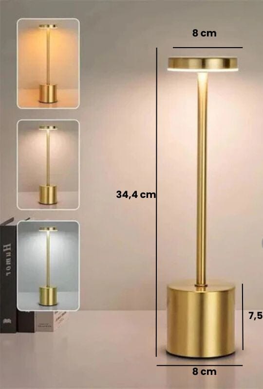 Luminária de Mesa Recarregável Sem Fio Abajur 0002 My Store 