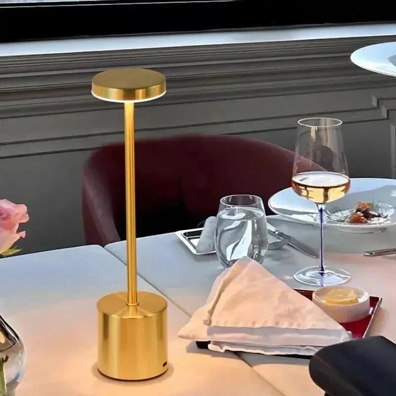 Luminária de Mesa Recarregável Sem Fio Abajur 0002 My Store 