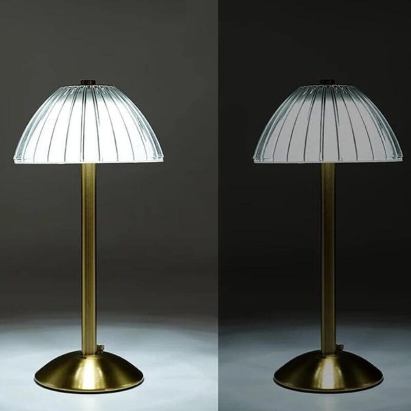 Luminária de Mesa Vintage Recarregável e Sem Fio Abajur 0004 My Store 