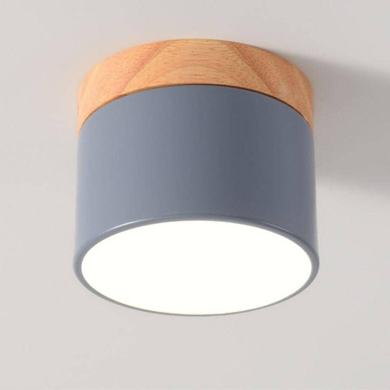 Luminária de Teto Plafon Led Colors Plafon 0025 My Store Cinza 20W 